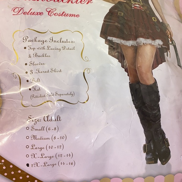 Sexy Pirate Steampunk Costume Set - Picture 10 of 13